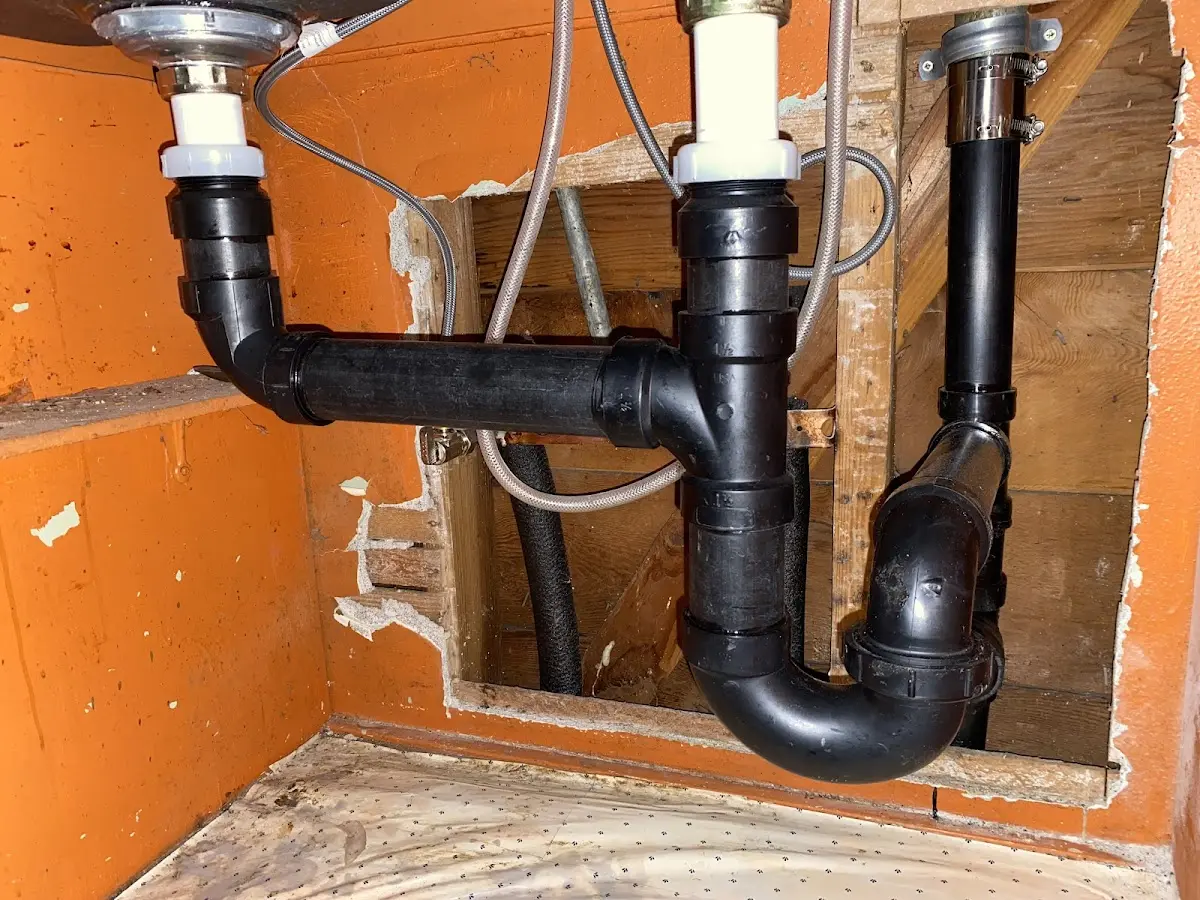 Professional Garbage Disposal Repair equipment and tools on the job in Morris
